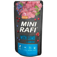 Produktbild von Rafi Mini Nassfutter mit Lammfleisch für kleine Hunde 150 g