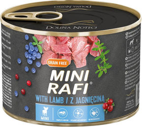 Produktbild von Rafi Mini Sensitive Hundefutter Lamm und Ente Adult 12 x 185 g - 12 x 185 g