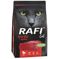 Produktbild von Rafi Trockenfutter für Katzen mit Rind 7 kg - 7 kg