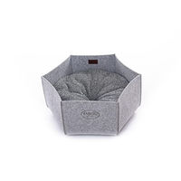 Produktbild von RAIKOU Katzenbett aus Filz in Grau/Graumelange