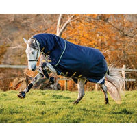 Produktbild von RAMBO Duo Force 2.0 Blanket Pferdedecke Navy/Teal