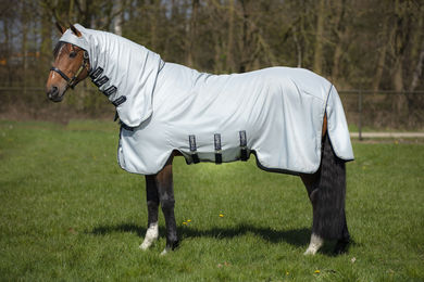 Produktbild von Rambo Hoody Hundedecke aus Polyester in Weiß