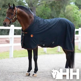 Produktbild von Rambo Insekten- und Sommerdecke für Pferde Turmalin Schwarz 115/168 cm