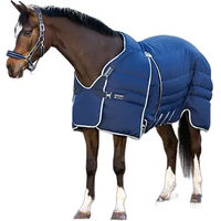 Produktbild von Rambo Optimo Stalldecke für Pferde aus Polyester in Blau