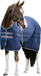 Produktbild von Rambo Stalldecke für Pferde aus Polyester in Blau 125/175 cm