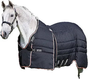 Produktbild von Rambo Stalldecke für Pferde Schwarz Polyester 160/213 cm