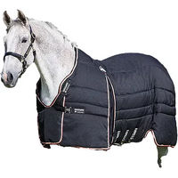 Produktbild von Rambo Stalldecke für Pferde Schwarz Polyester 160/213 cm