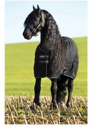 Rambo Stalldecke Stable Schwarz aus Polyester 1,25 m - 1 Stk. – Bild 1 von 2