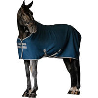 Produktbild von Rambo Techni-Waffle Trocknende Pferdedecke aus Polyester Blau 165 cm