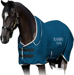 Produktbild von Rambo Trocknende Pferdedecke aus Polyester in Blau Größe S