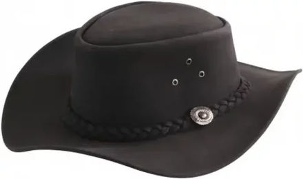 Produktbild von Randol's Hut Huilé aus Leder wasserabweisend Schwarz XS