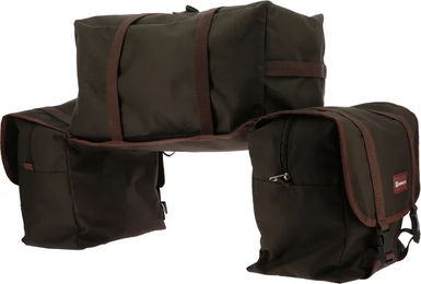 Produktbild von Randol's Reisetasche aus Polyester wasserdicht in Braun 25x28x19 cm