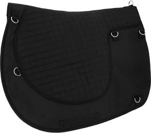 Produktbild von Randol's Sattelunterlage für Pferde mit 4 Taschen aus PVC in Schwarz