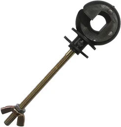 Ranger Metric Ringisolator Schwarz mit metrischem M6 Gewinde 80 mm für Weidezäune 25 Stück – Bild 1 von 2