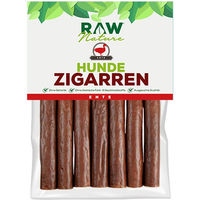 Produktbild von RAW Nature Hundesnack Ente Hunde-Zigarren Dörrfleisch Kausnack getreidefrei hypoallergen monoprotein ohne Zucker