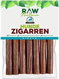 RAW Nature Hundesnack Hirsch Hunde-Zigarren Monoprotein Getreidefrei Hypoallergen – Bild 1 von 4