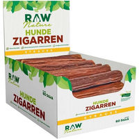 Produktbild von RAW Nature Hundesnack Strauß Hunde-Zigarren getreidefrei und hypoallergen monoproteinisch Kausnack für alle Altersstufen
