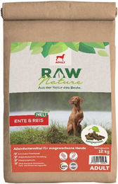 RAW Nature kaltgepresstes Trockenfutter Adult Ente getreidefrei 1kg – Bild 1 von 4