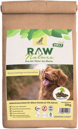 RAW Nature kaltgepresstes Trockenfutter Senior getreidefrei 1000g – Bild 1 von 4