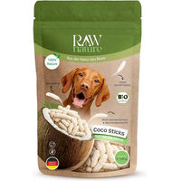 Produktbild von RAW Nature Kokos-Sticks Hundesnack zur Zahnpflege vegan und glutenfrei 1000g