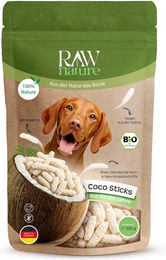 RAW Nature Kokos-Sticks Hundesnack zur Zahnpflege vegan und glutenfrei – Bild 1 von 4