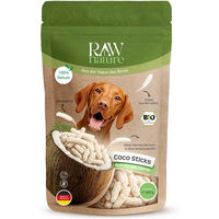 Produktbild von RAW Nature Kokos-Sticks Hundesnack zur Zahnpflege vegan und glutenfrei