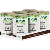 Produktbild von RAW Nature Nassfutter Fasan Pur mit Möhren & Amaranth getreidefrei Monoprotein für Hunde aller Größen und Altersstufen 1000g