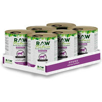Produktbild von RAW Nature Nassfutter Pferd mit Kartoffeln Stückchen in Sauce für Hunde aller Altersstufen 4800g