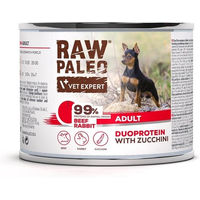 Produktbild von RAW PALEO Hund Nassfutter Adult Rind mit Kaninchen getreidefrei 200g