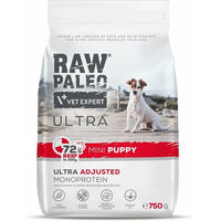 Produktbild von RAW PALEO Ultra Beef Mini Welpenfutter Rind getreidefrei hypoallergen Monoprotein 750g