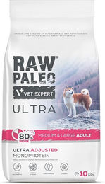 Produktbild von RAW PALEO Ultra Pork Hundefutter Schwein Getreidefrei Monoprotein Adult 10kg