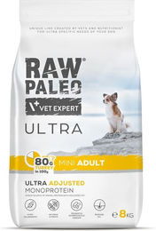 Produktbild von RAW PALEO Ultra Turkey Mini Hundefutter Adult Truthahn getreidefrei hypoallergen Monoprotein 8kg - 8 kg