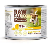 Produktbild von RAW PALEO Welpenfutter Truthahn und Kabeljau getreidefrei 200g
