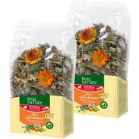 Produktbild von REAL NATURE Bunte Landkräuter Getrocknete Kräuter für Kaninchen 2x100g - 2 x 100 g