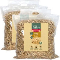 Produktbild von REAL NATURE Goldenes Stroh Nager Einstreu 2x2 kg - 2 x 2 kg