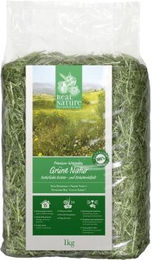 REAL NATURE Grüne Natur Heu Futterpaket für Kaninchen 4x1 kg - 4 x 1 kg – Bild 1 von 2