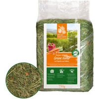 Produktbild von REAL NATURE Heu Grüne Natur mit Paprika und Möhren für Kaninchen 750g
