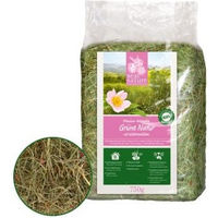 Produktbild von REAL NATURE Heu Grüne Natur mit Wildrosenblüten für Kaninchen 750g - 0,75 kg