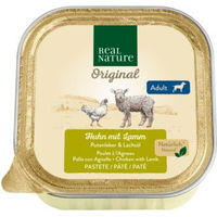 Produktbild von REAL NATURE Hund Nassfutter Adult Lamm und Pute 34x100 g - 34 x 100 g