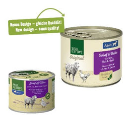 REAL NATURE Hund Nassfutter Adult Schaf und Huhn ohne Farb- und Aromastoffe 12x200 g - 12 x 200 g – Bild 1 von 2