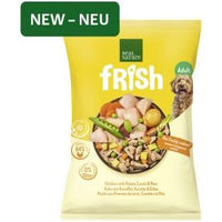 Produktbild von REAL NATURE Hundefutter Adult Huhn mit Kartoffel Karotte und Erbse getreidefrei 5x1,4 kg
