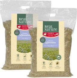 Produktbild von REAL NATURE Leinenstreu 2x30 l - 2 x 30 l