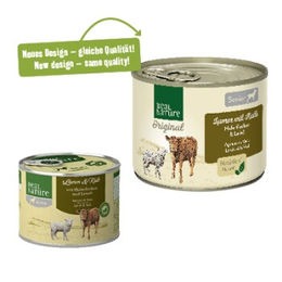 REAL NATURE Nassfutter Hund Senior Lamm und Kalb ohne Konservierungsstoffe 12x200 g - 12 x 200 g – Bild 1 von 2
