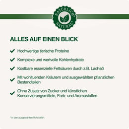 Produktbild von REAL NATURE Nassfutter Katze Adult Truthahn und Huhn 6x400 g ohne Farb- und Aromastoffe und Zucker - 6 x 400 g