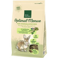 Produktbild von Real Nature Optimal Menue Futter für Zwergkaninchen 1,5kg