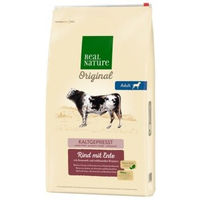Produktbild von REAL NATURE Trockenfutter Hund Adult Rind mit Ente Kaltgepresst Ohne Zucker 12 kg