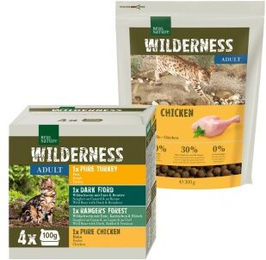 REAL NATURE WILDERNESS Adult Mischfütterungs-Set für Katzen getreidefrei 2-teilig 700g – Bild 1 von 1