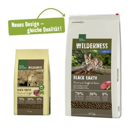 REAL NATURE WILDERNESS Black Earth Getreidefreies Trockenfutter für erwachsene Katzen mit Rind, Büffel und Huhn 7 kg - 7 kg – Bild 1 von 2