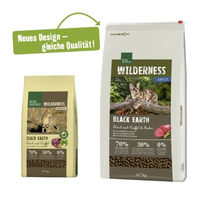 Produktbild von REAL NATURE WILDERNESS Black Earth Getreidefreies Trockenfutter für erwachsene Katzen mit Rind, Büffel und Huhn 7 kg - 7 kg