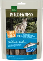 REAL NATURE WILDERNESS Fish Snack Wildlachs-Rollen Monoprotein ohne Farb- und Aromastoffe 70 g - 70 g – Bild 1 von 2